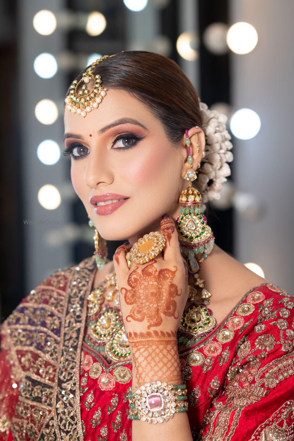 Photo From Classic Red Bride✨ - By Makeup by Aditi