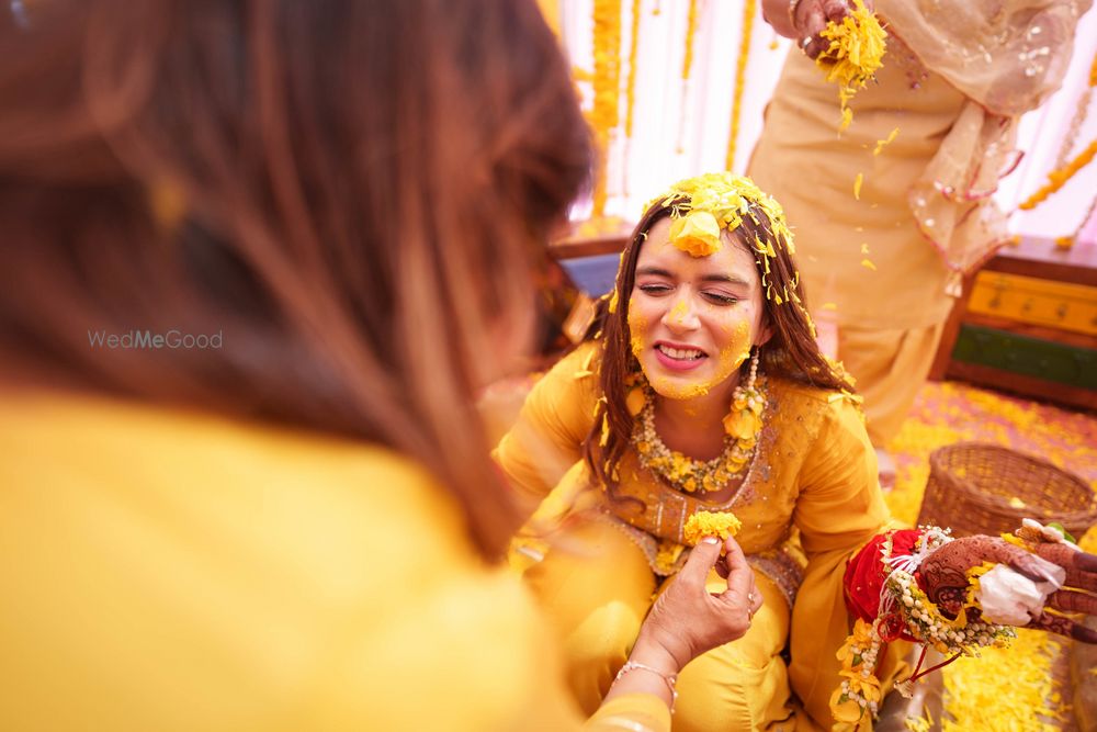 Photo From Divesh & Maneet Haldi Ceremony - By The Kapture Memories