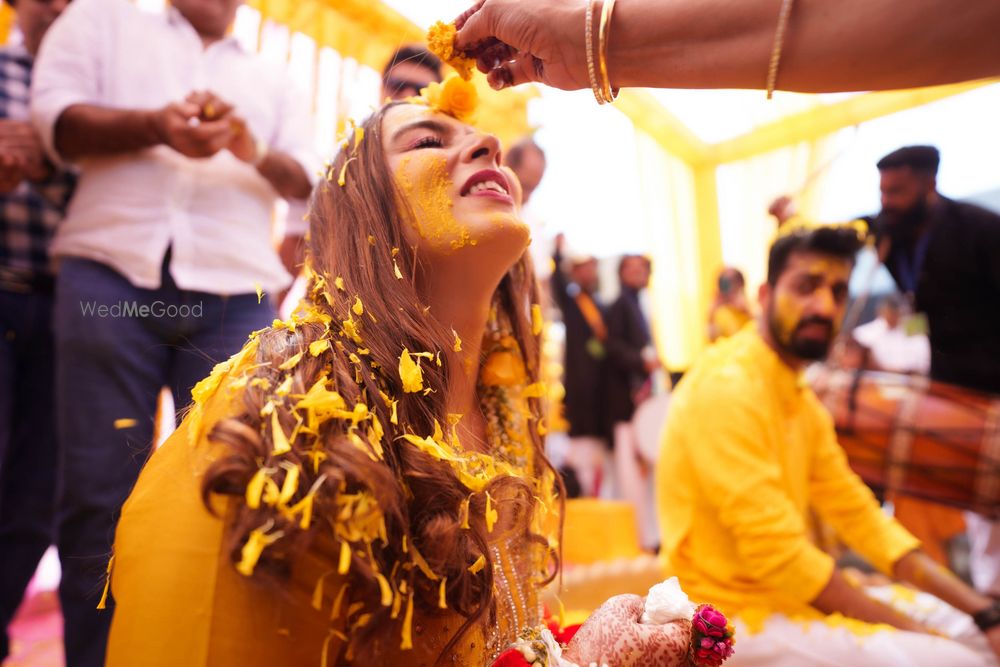 Photo From Divesh & Maneet Haldi Ceremony - By The Kapture Memories