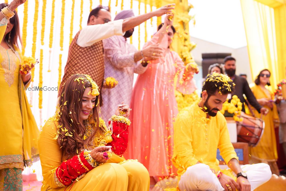 Photo From Divesh & Maneet Haldi Ceremony - By The Kapture Memories