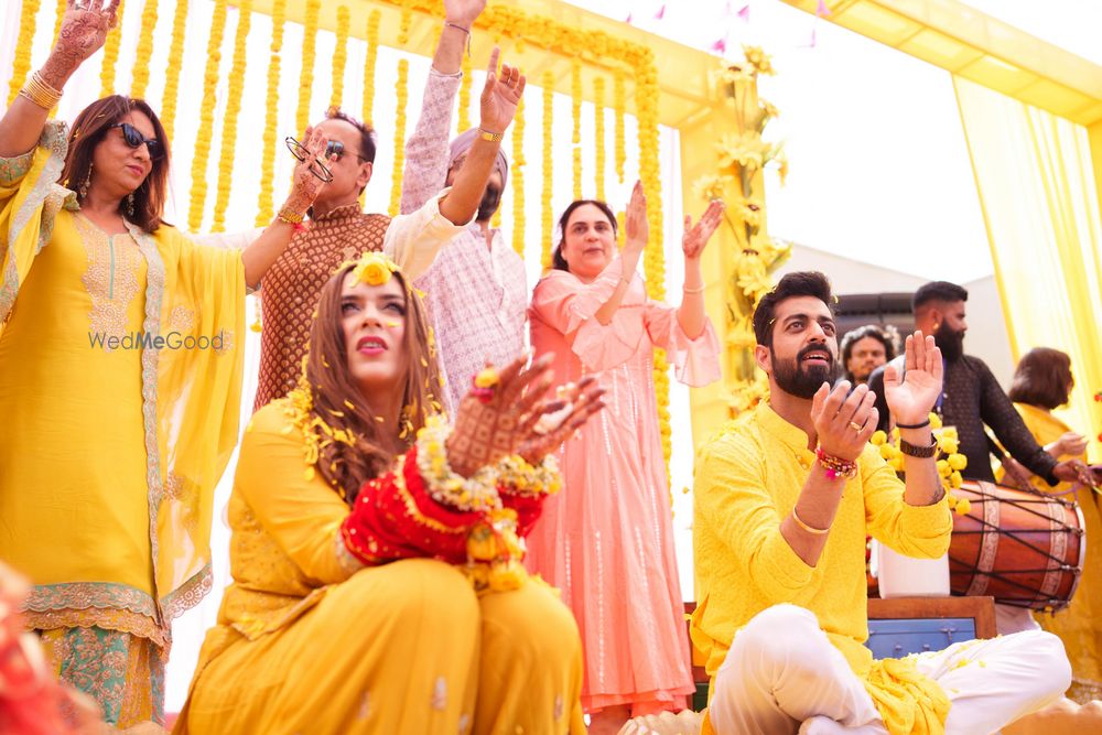 Photo From Divesh & Maneet Haldi Ceremony - By The Kapture Memories