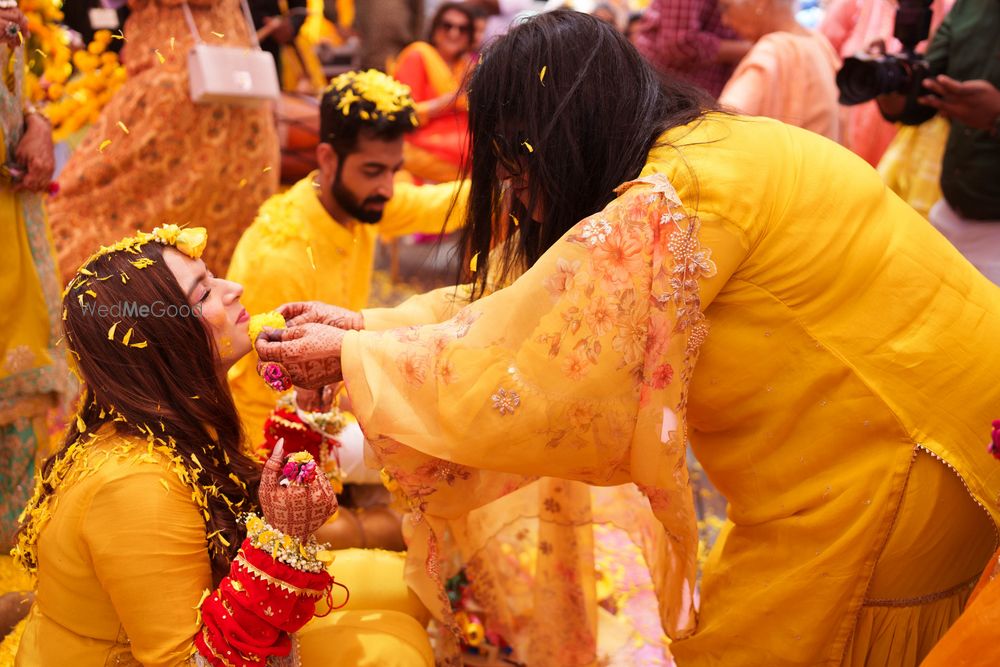 Photo From Divesh & Maneet Haldi Ceremony - By The Kapture Memories