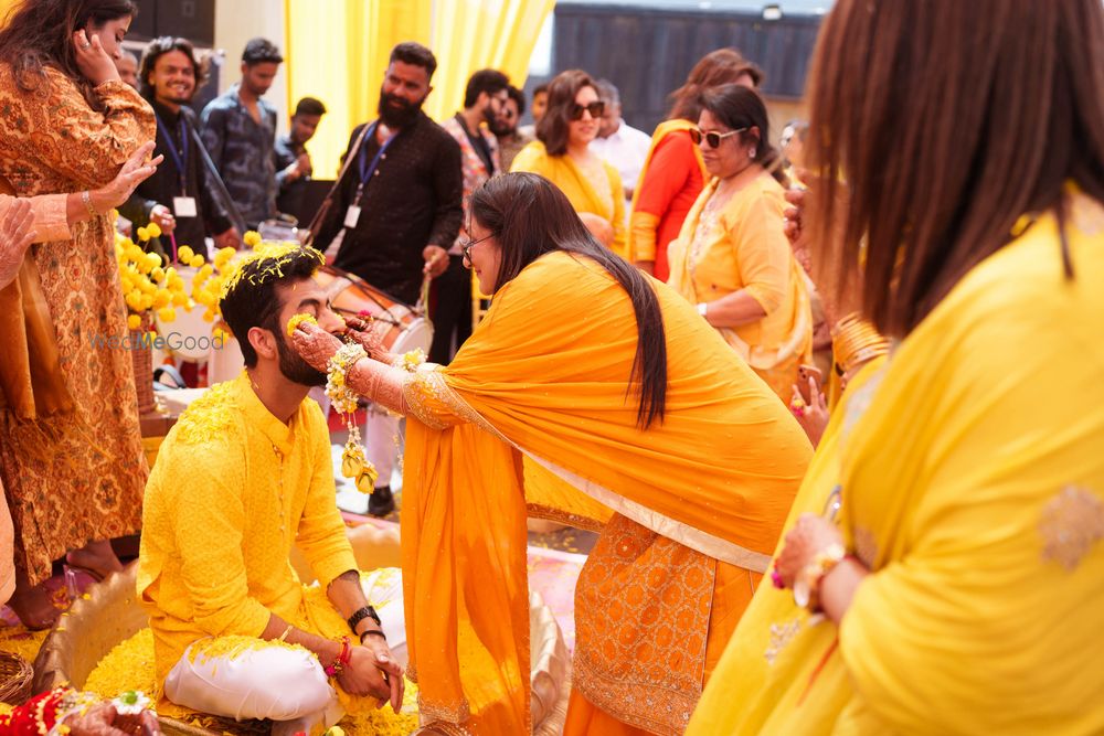 Photo From Divesh & Maneet Haldi Ceremony - By The Kapture Memories