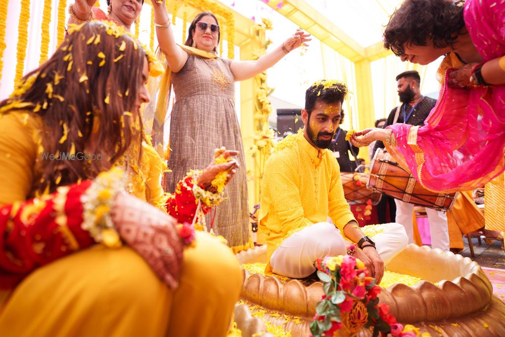 Photo From Divesh & Maneet Haldi Ceremony - By The Kapture Memories