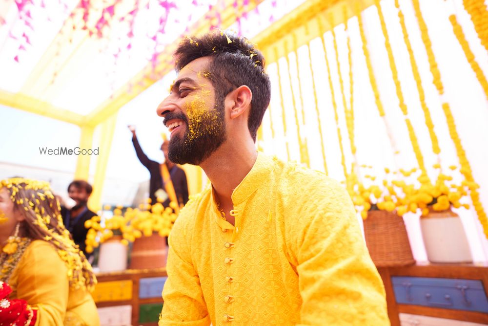 Photo From Divesh & Maneet Haldi Ceremony - By The Kapture Memories