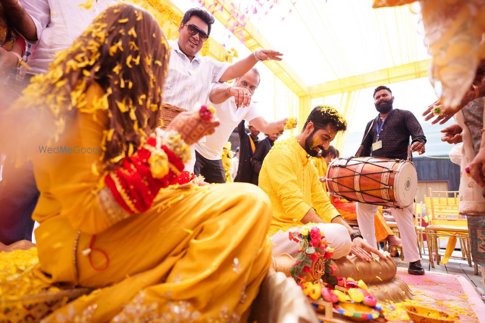 Photo From Divesh & Maneet Haldi Ceremony - By The Kapture Memories