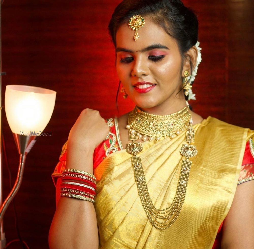 Photo From Harini South Indian Bridal Look - By Butterflies In My Stomach