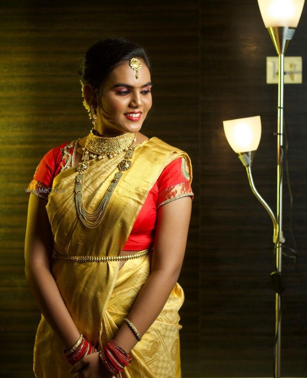 Photo From Harini South Indian Bridal Look - By Butterflies In My Stomach