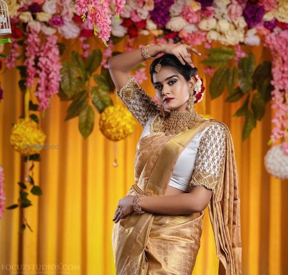 Photo From Ritu South Indian Bridal Look - By Butterflies In My Stomach