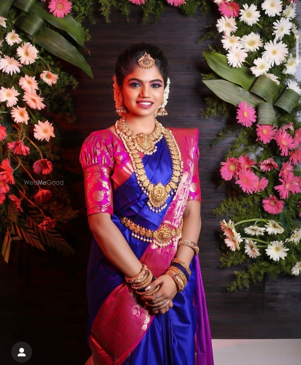 Photo From Sneha South Indian Bridal Look - By Butterflies In My Stomach