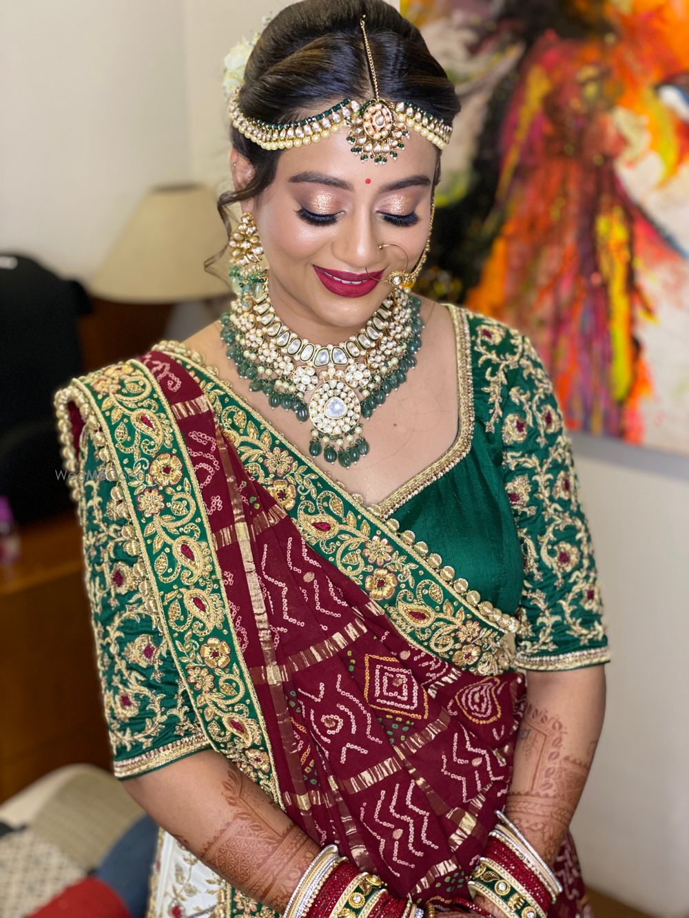 Photo From Sowmya's Wedding - By Surbhi Varma Makeup & Hair