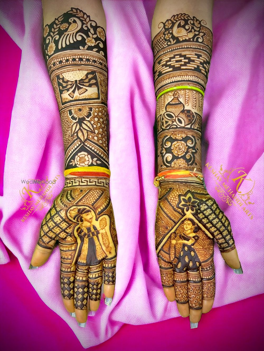 Photo From Latest Bridal Mehndi Designs  - By Keshav Mehandi Art