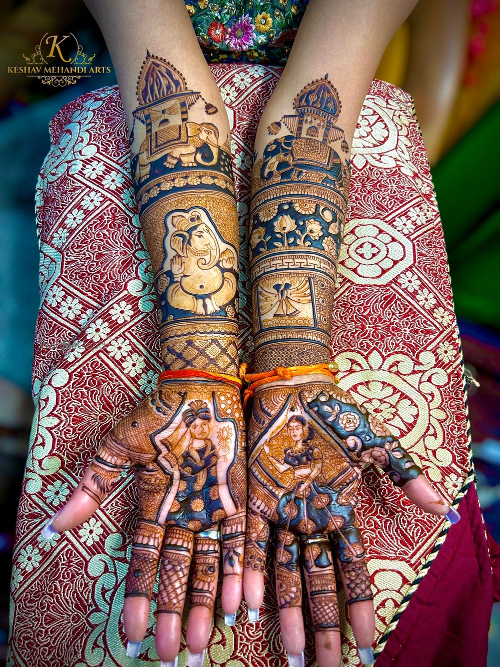 Photo From Latest Bridal Mehndi Designs  - By Keshav Mehandi Art