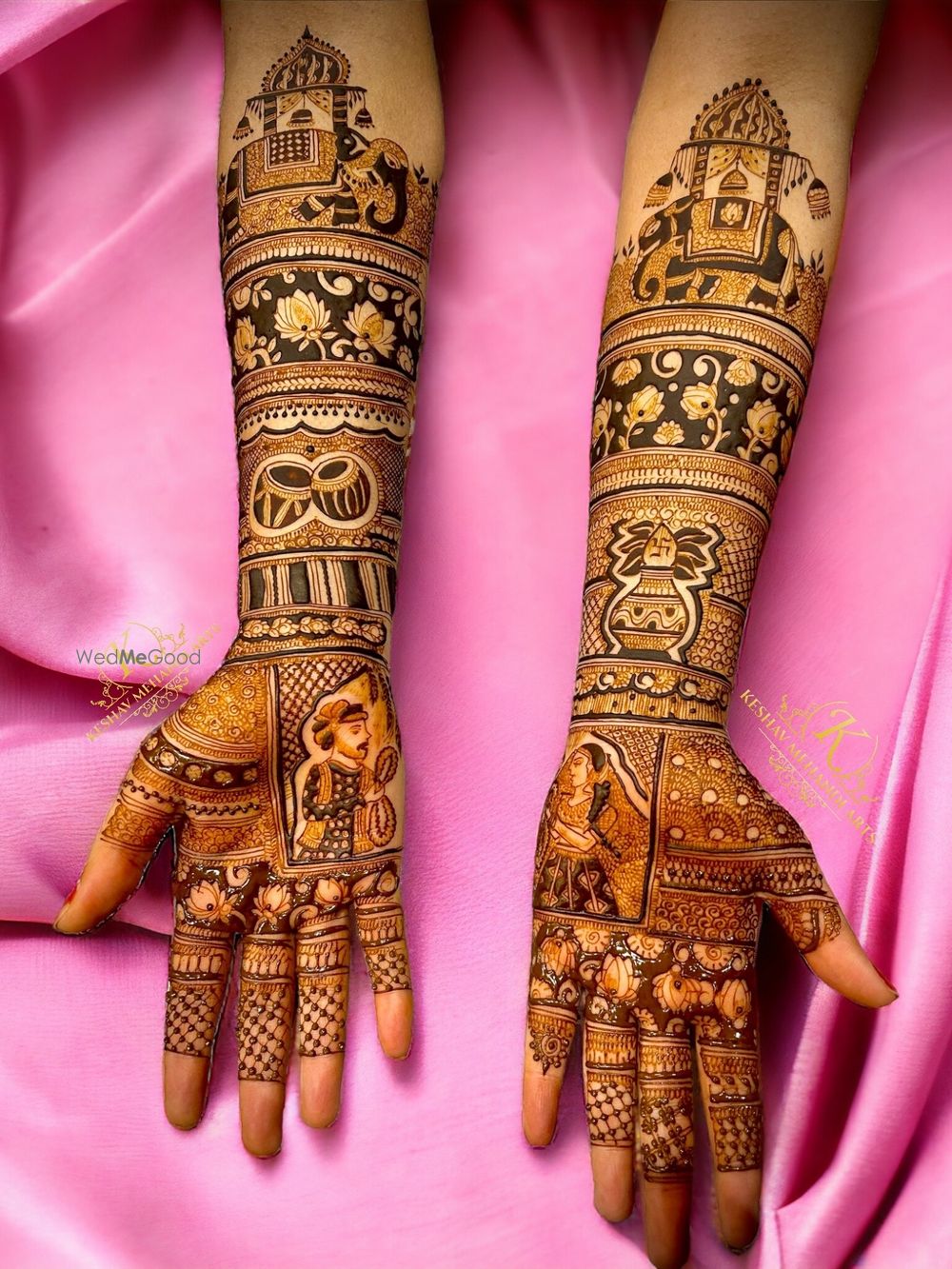 Photo From Latest Bridal Mehndi Designs  - By Keshav Mehandi Art