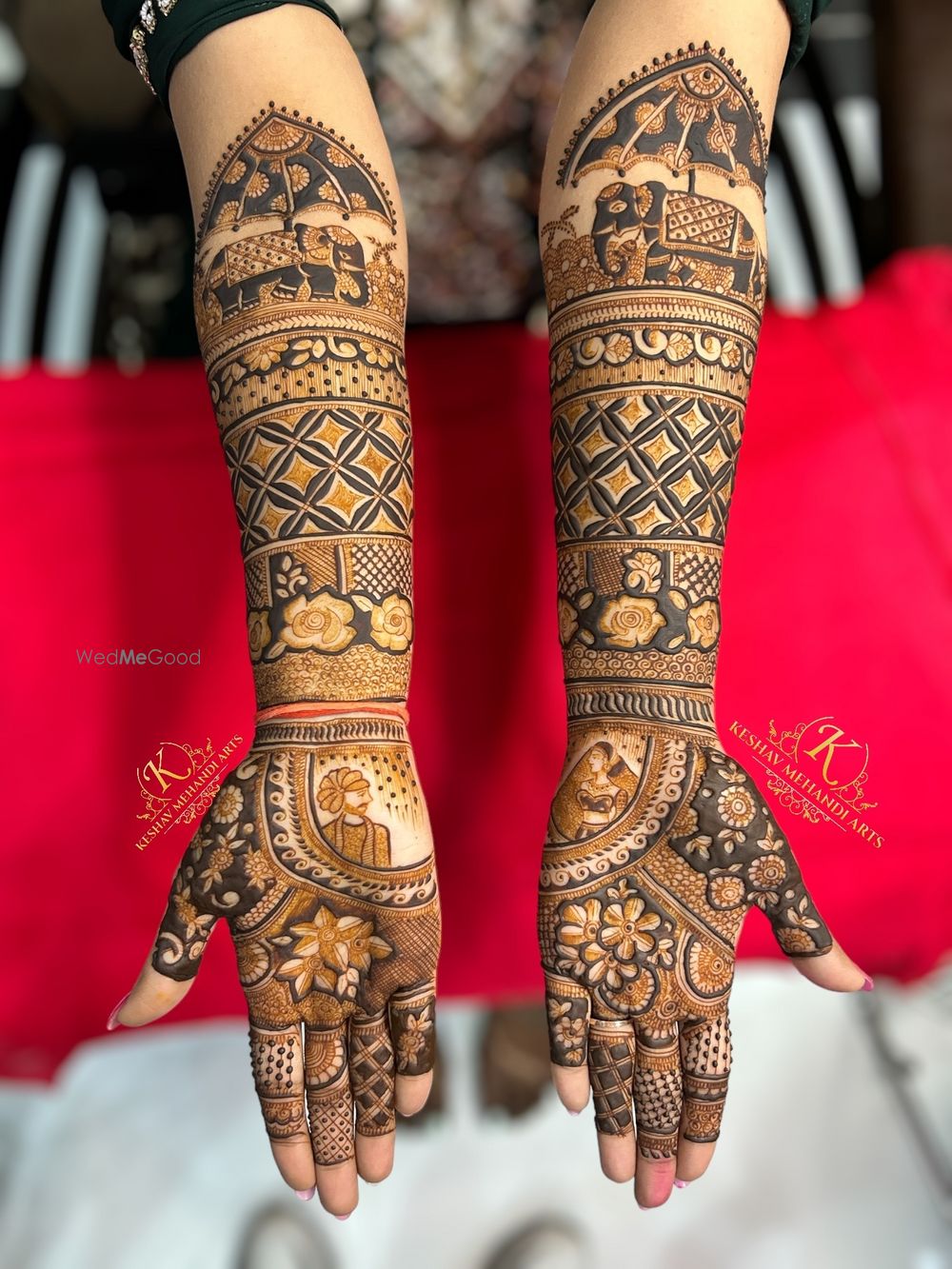 Photo From Latest Bridal Mehndi Designs  - By Keshav Mehandi Art