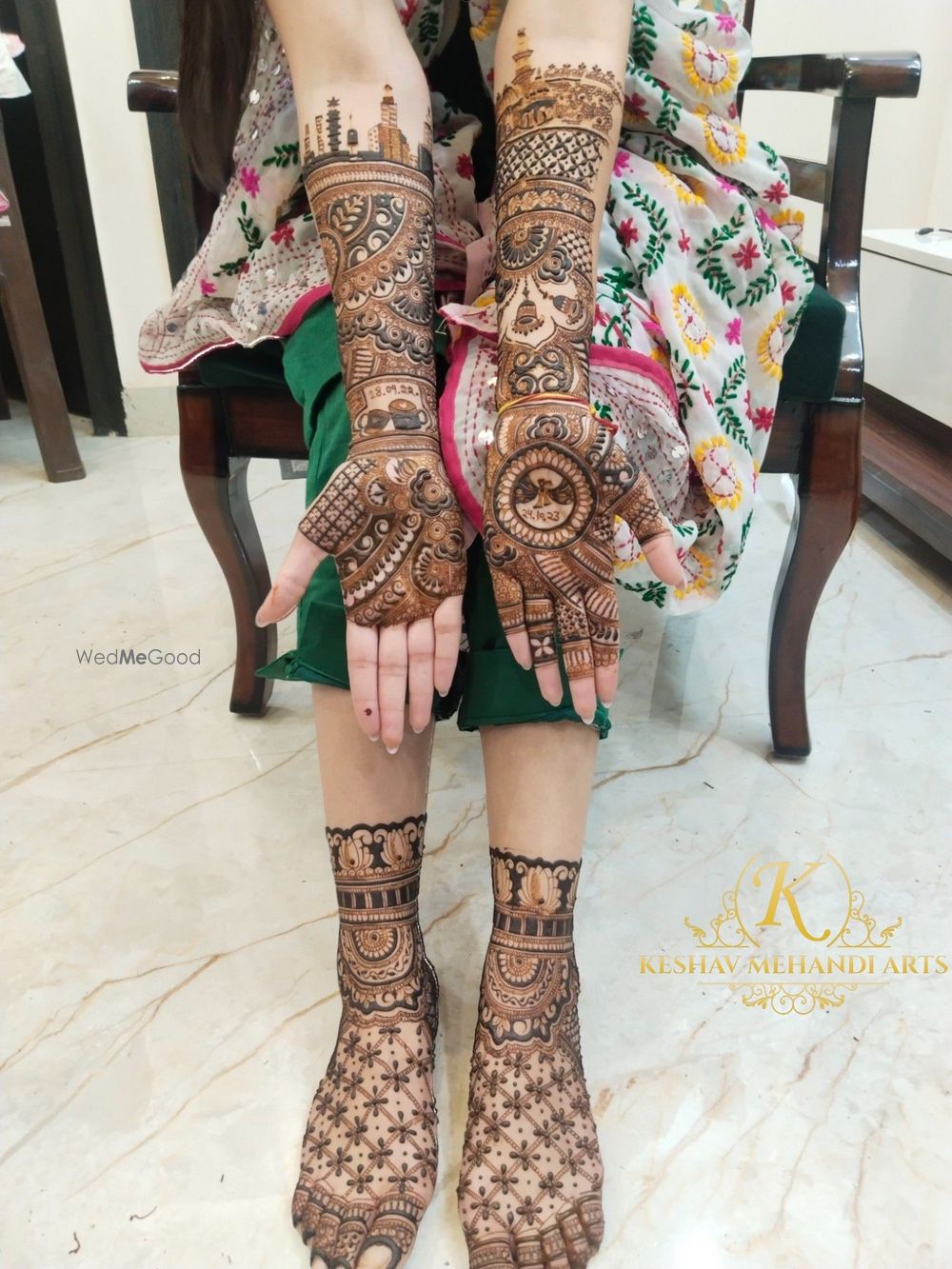 Photo From Latest Bridal Mehndi Designs  - By Keshav Mehandi Art