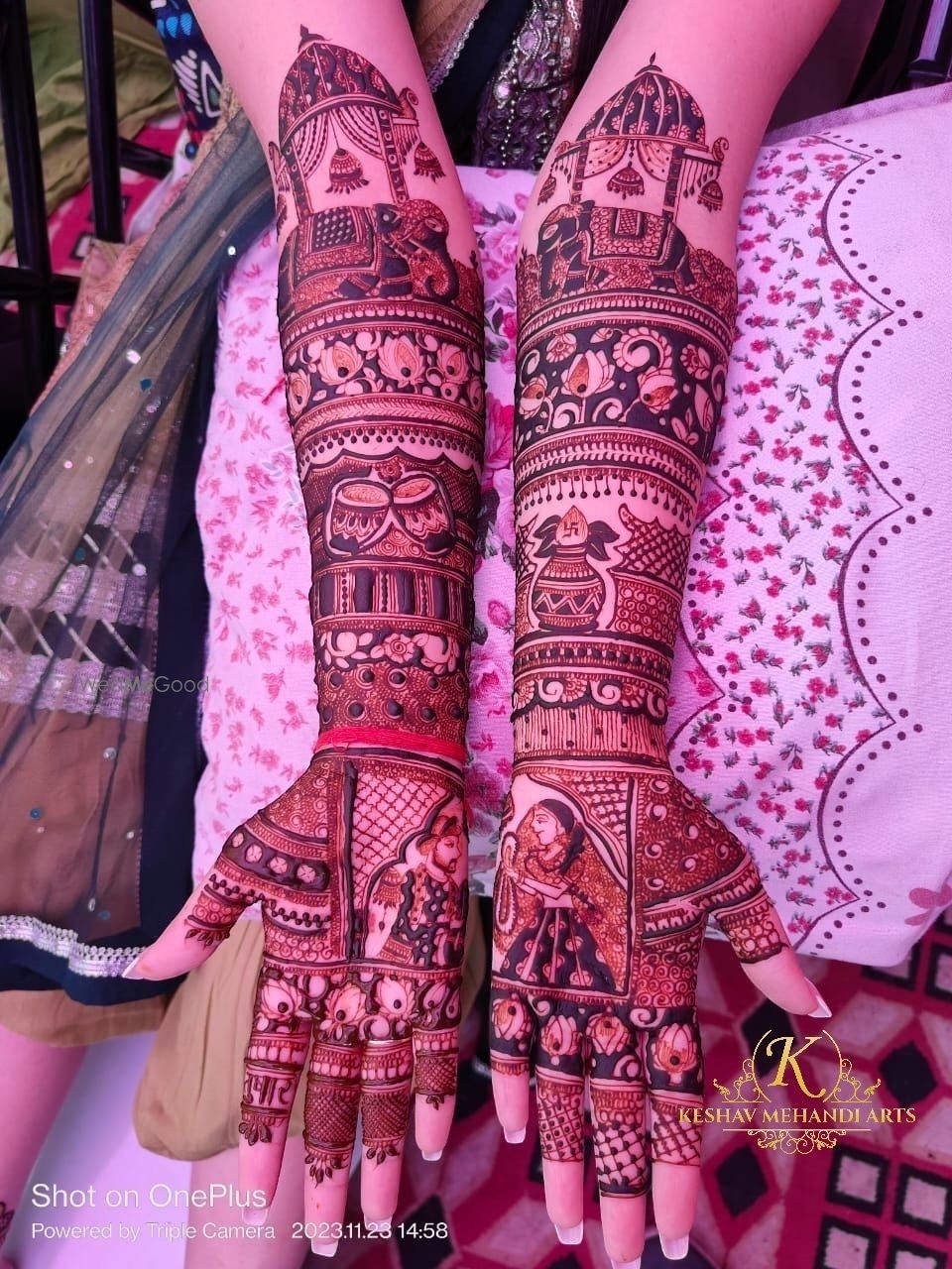 Photo From Latest Bridal Mehndi Designs  - By Keshav Mehandi Art