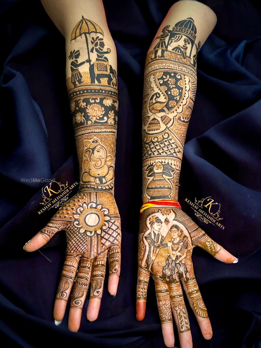 Photo From Latest Bridal Mehndi Designs  - By Keshav Mehandi Art