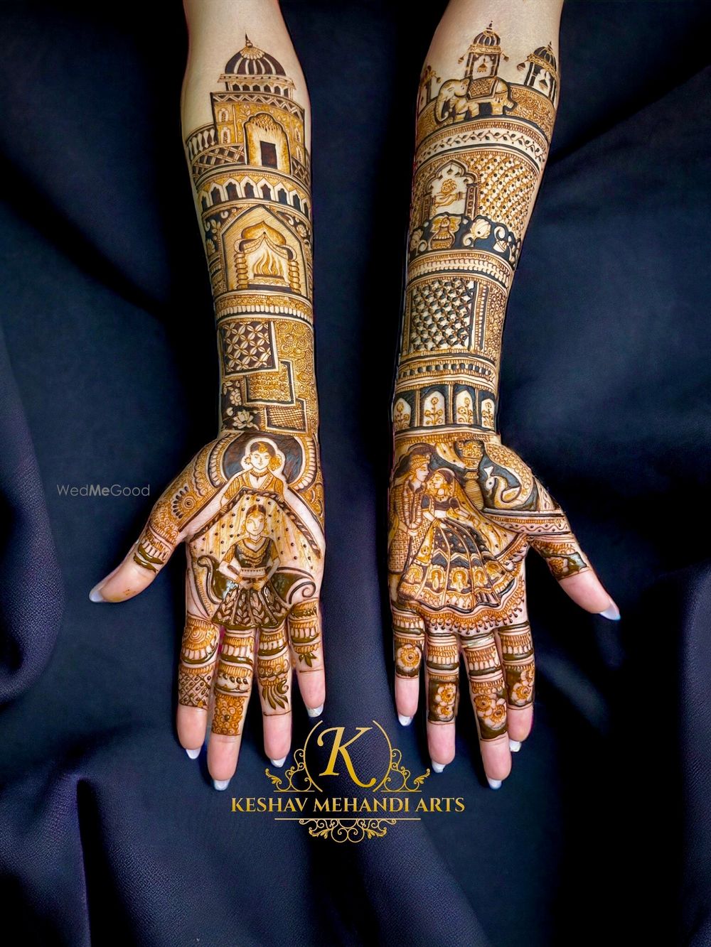 Photo From Latest Bridal Mehndi Designs  - By Keshav Mehandi Art