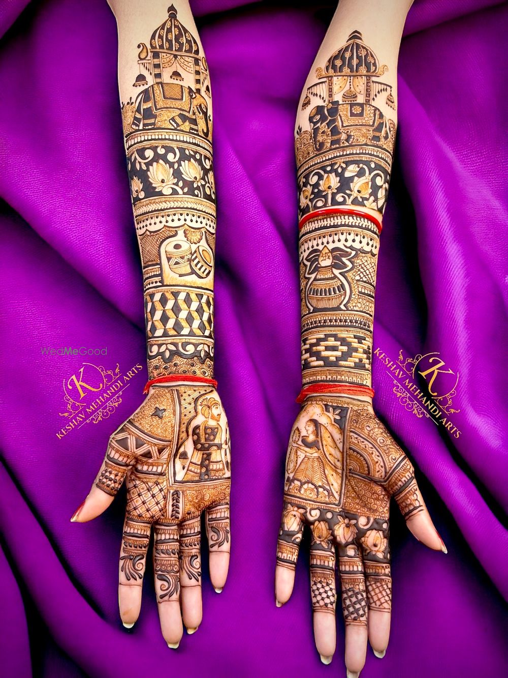 Photo From Latest Bridal Mehndi Designs  - By Keshav Mehandi Art