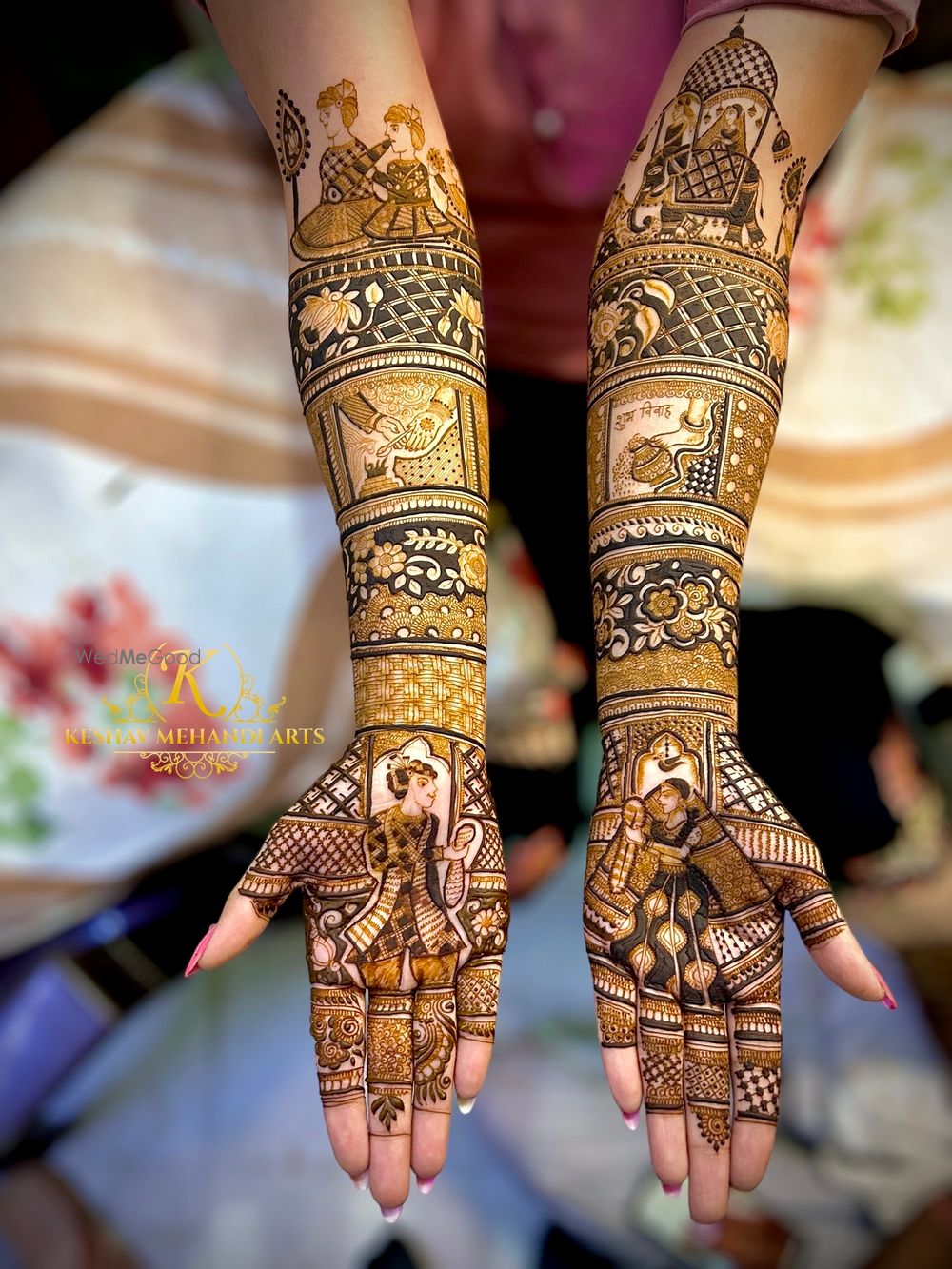 Photo From Latest Bridal Mehndi Designs  - By Keshav Mehandi Art
