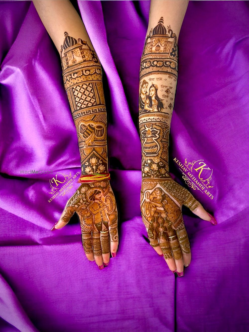 Photo From Latest Bridal Mehndi Designs  - By Keshav Mehandi Art