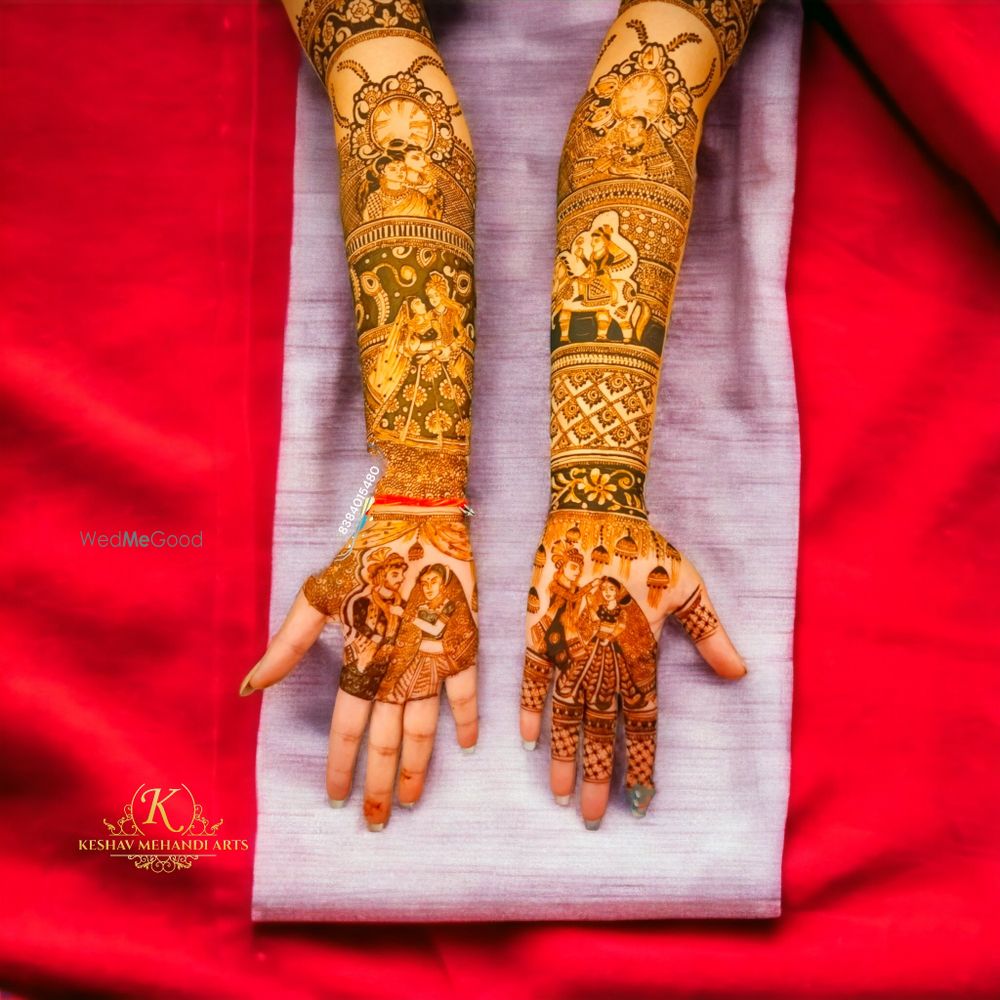 Photo From Latest Bridal Mehndi Designs  - By Keshav Mehandi Art