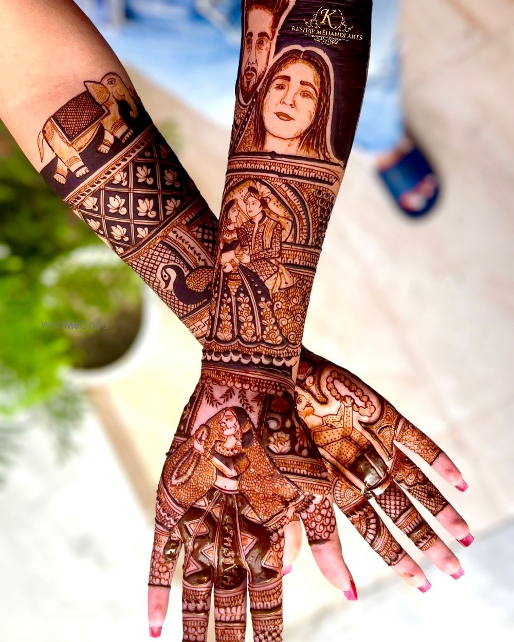 Photo From Latest Bridal Mehndi Designs  - By Keshav Mehandi Art