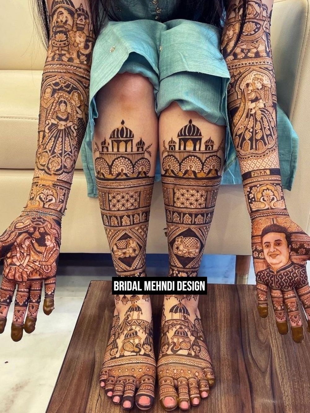 Photo From Latest Bridal Mehndi Designs  - By Keshav Mehandi Art