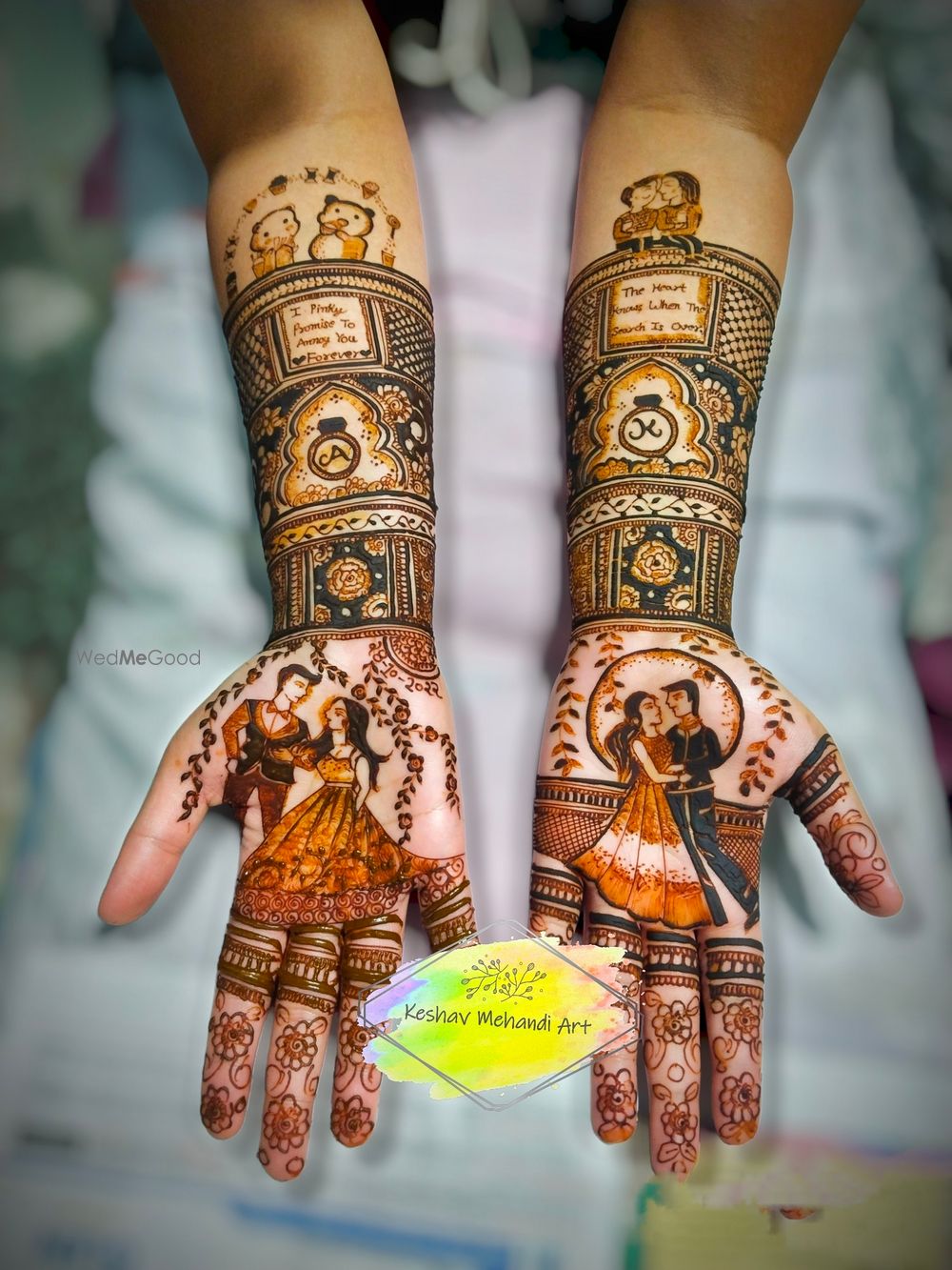 Photo From Engagement Mehndi Designs  - By Keshav Mehandi Art