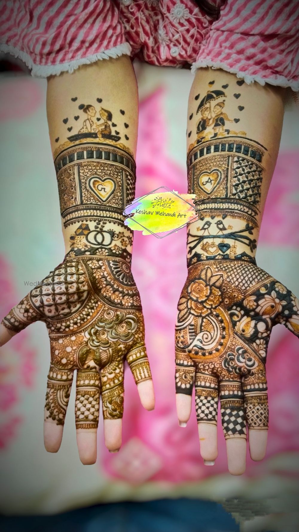 Photo From Engagement Mehndi Designs  - By Keshav Mehandi Art