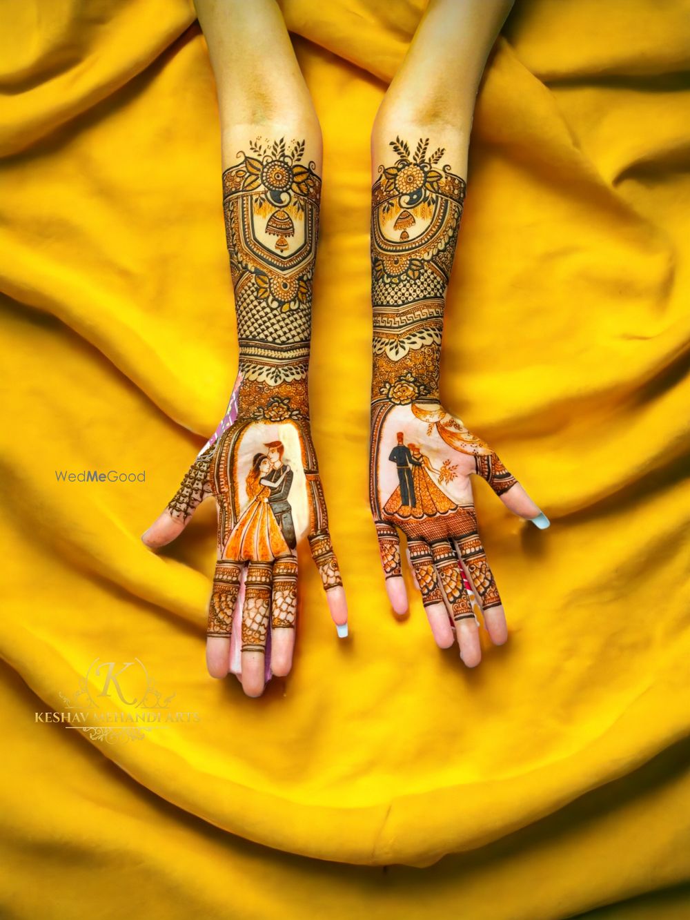 Photo From Engagement Mehndi Designs  - By Keshav Mehandi Art