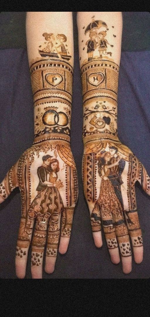 Photo From Engagement Mehndi Designs  - By Keshav Mehandi Art