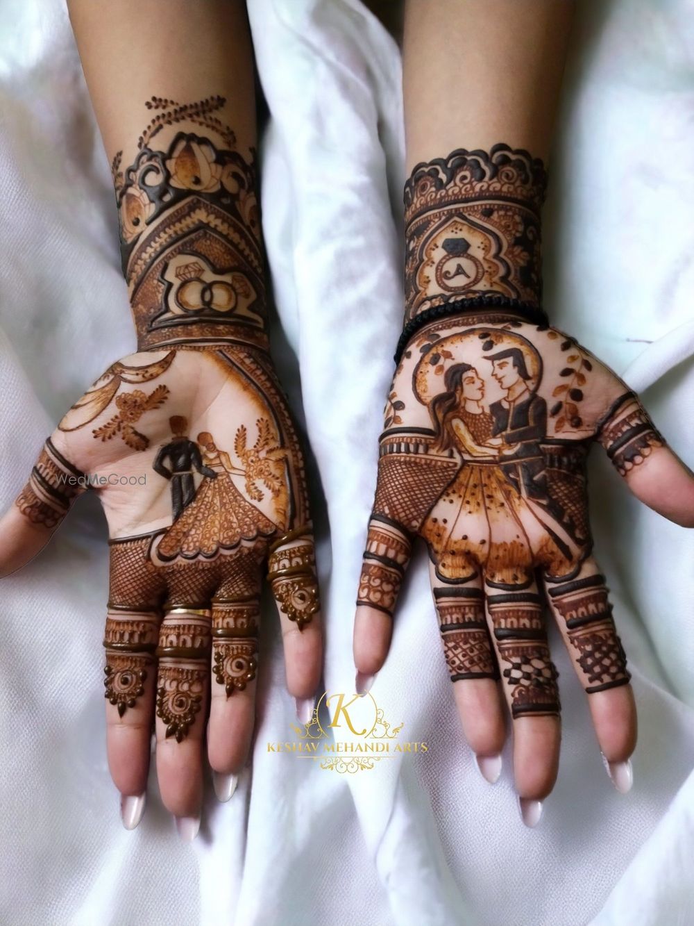 Photo From Engagement Mehndi Designs  - By Keshav Mehandi Art