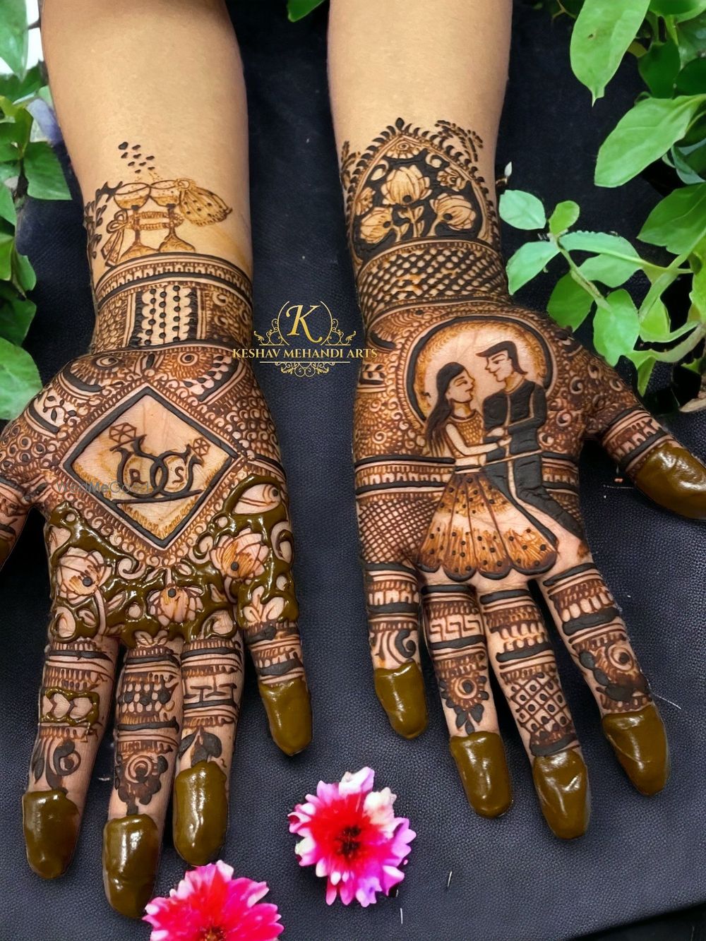 Photo From Engagement Mehndi Designs  - By Keshav Mehandi Art