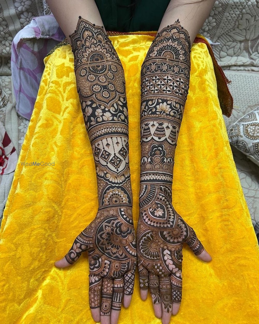 Photo From Bridal Mehndi Designs without Figure patterns - By Keshav Mehandi Art