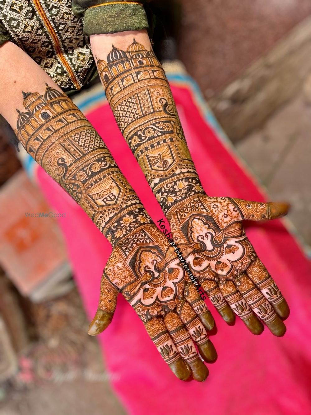 Photo From Bridal Mehndi Designs without Figure patterns - By Keshav Mehandi Art