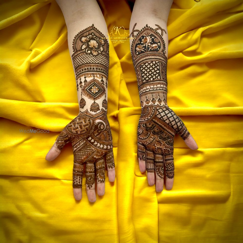 Photo From Bridal Mehndi Designs without Figure patterns - By Keshav Mehandi Art