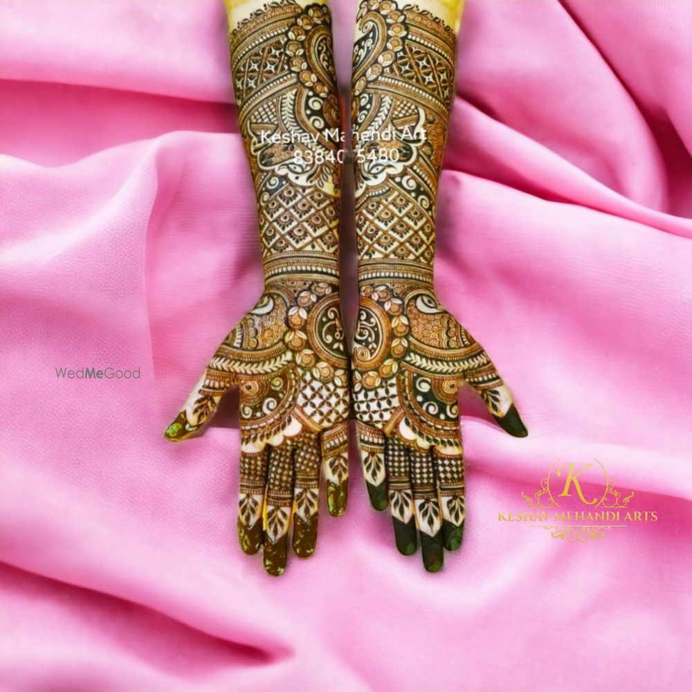 Photo From Bridal Mehndi Designs without Figure patterns - By Keshav Mehandi Art