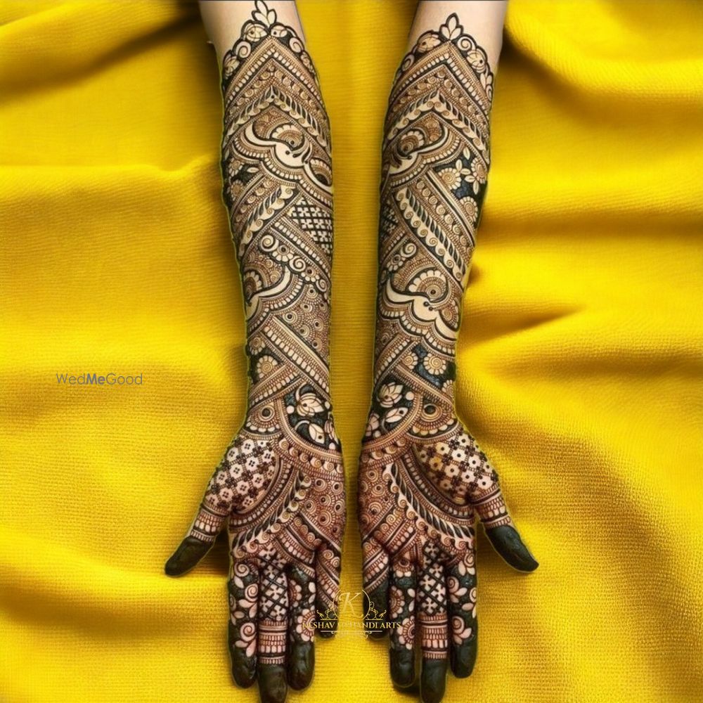 Photo From Bridal Mehndi Designs without Figure patterns - By Keshav Mehandi Art