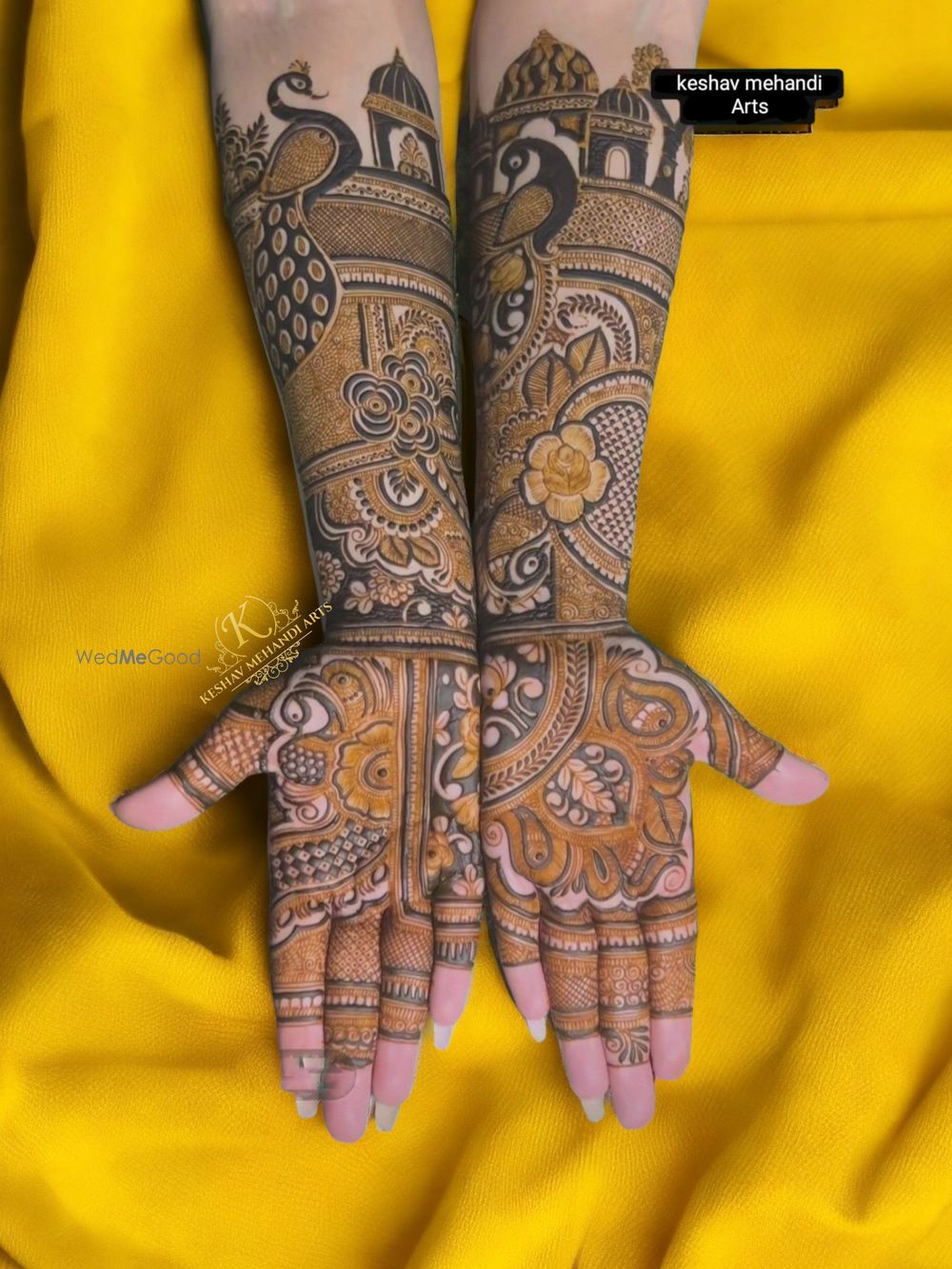 Photo From Bridal Mehndi Designs without Figure patterns - By Keshav Mehandi Art