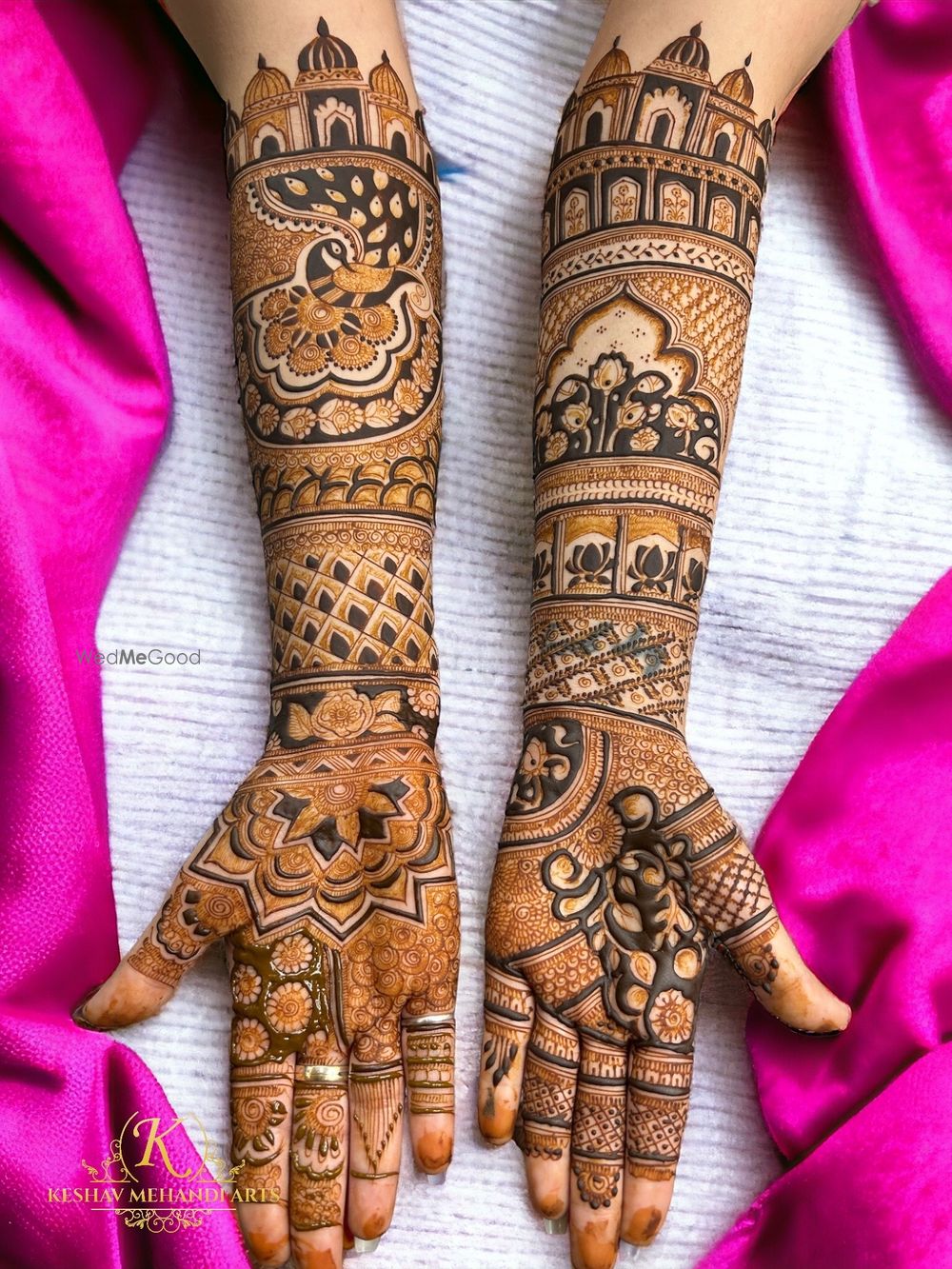 Photo From Bridal Mehndi Designs without Figure patterns - By Keshav Mehandi Art