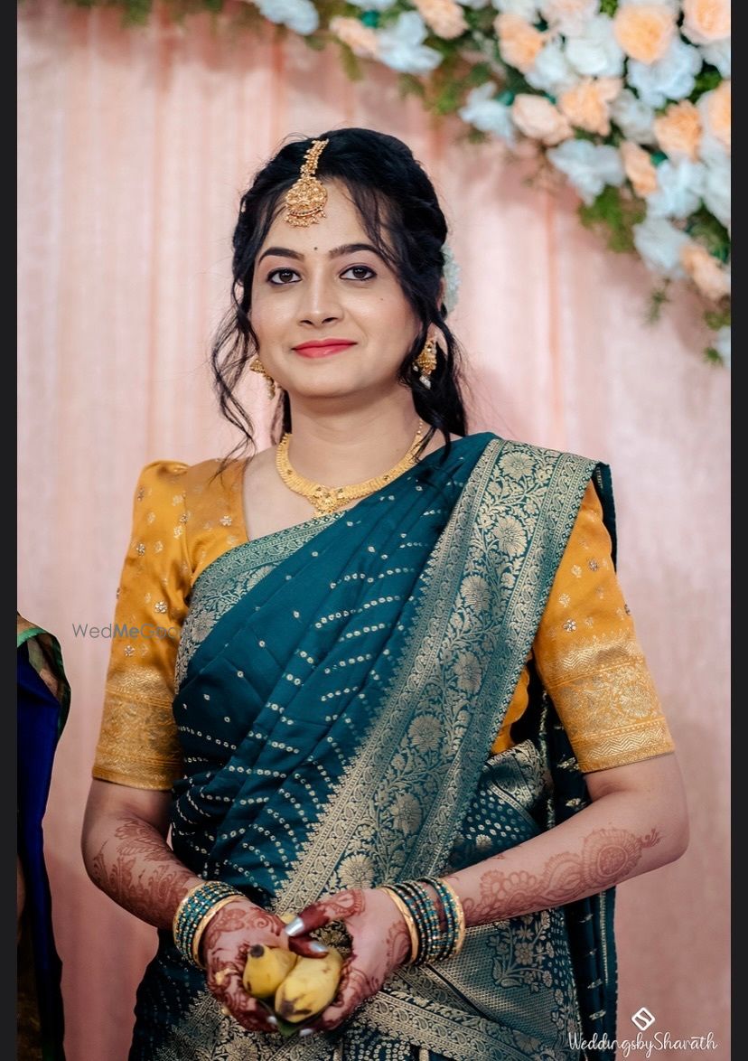 Photo From Madhuri engagement to marriage looks - By Makeover by Tanvi