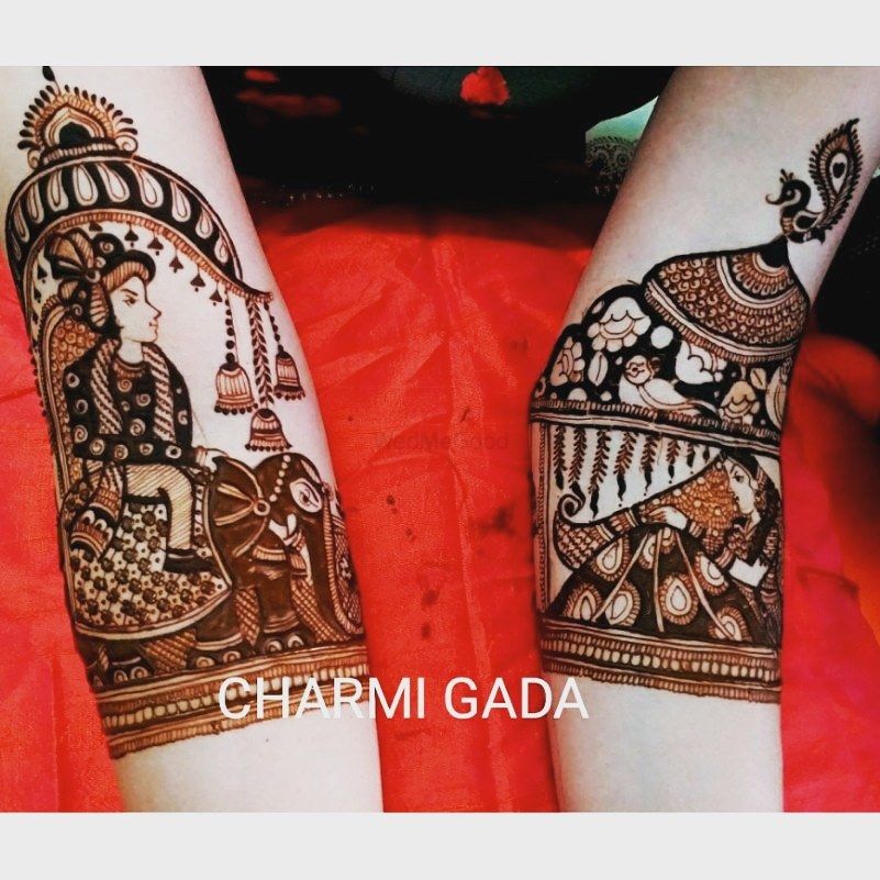 Photo From TRENDY & FUSION MEHENDI DESIGNS - By Charmi Mehandi Artist