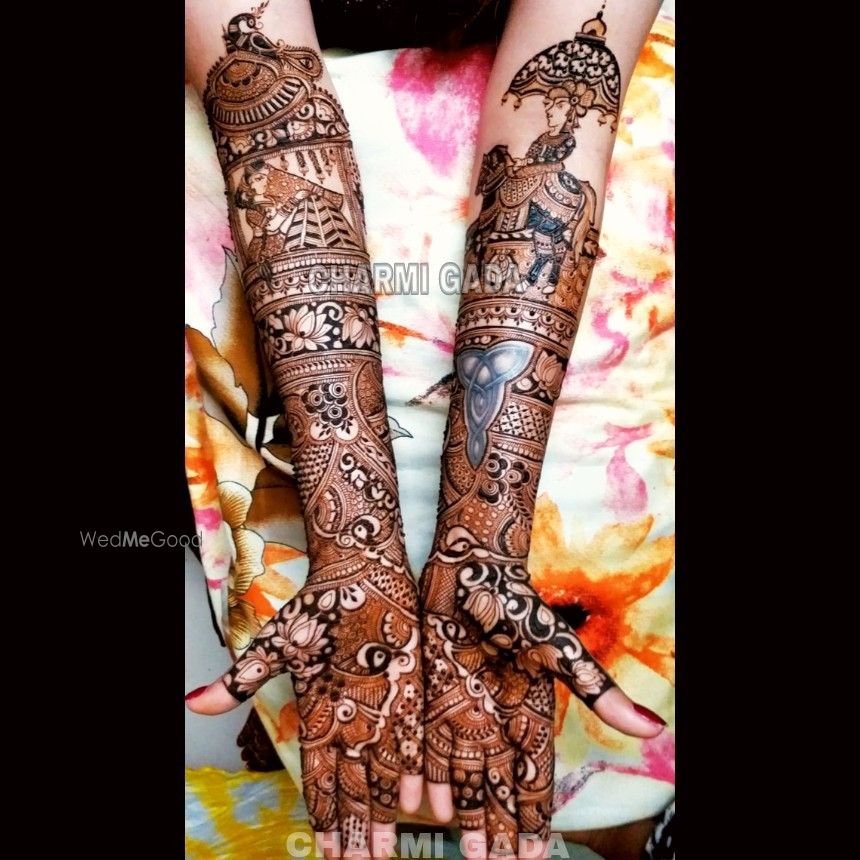 Photo From TRENDY & FUSION MEHENDI DESIGNS - By Charmi Mehandi Artist