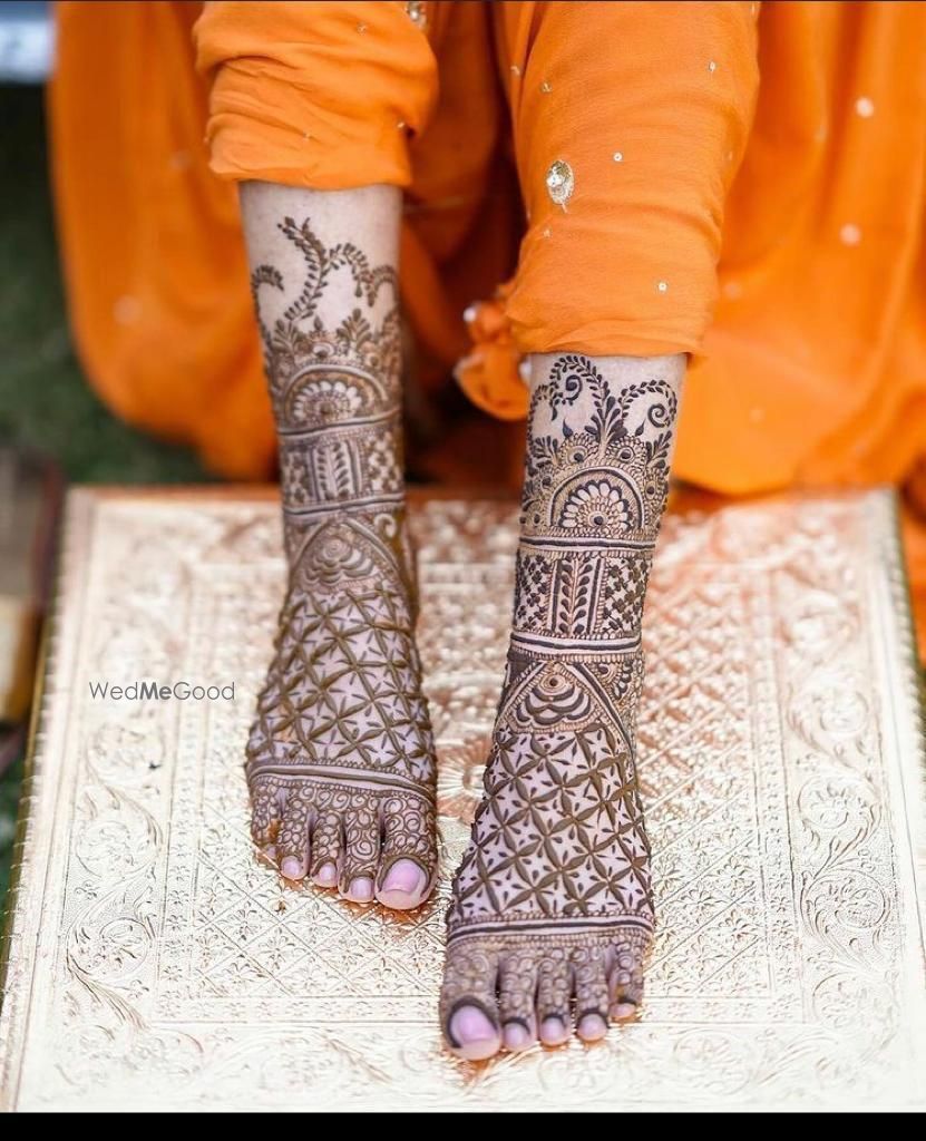 Photo From leg mehandi bridal - By Rahul Mehandi Art