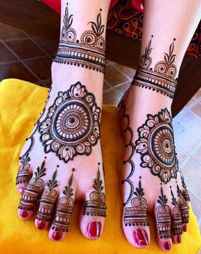 Photo From leg mehandi bridal - By Rahul Mehandi Art