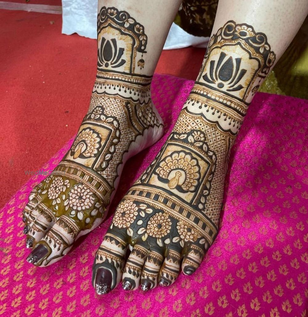 Photo From leg mehandi bridal - By Rahul Mehandi Art