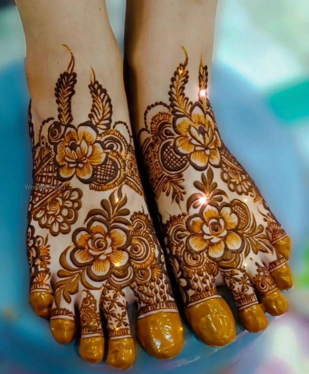 Photo From leg mehandi bridal - By Rahul Mehandi Art