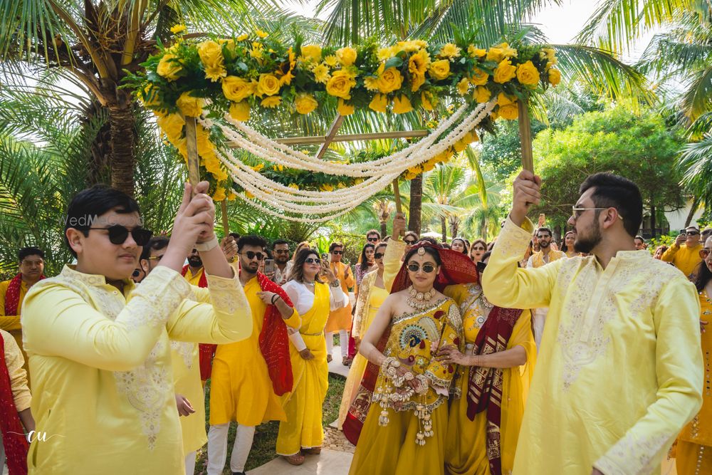 Photo From AARFA & TOUSIF_HALDI & MEHNDI - By Clicksunlimited Photography